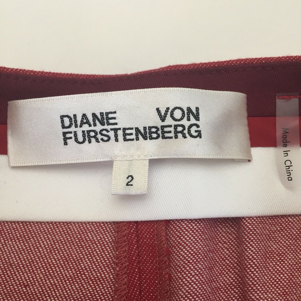 Diane Von Furstenberg High Waist Skinny Pants - Picture 5 of 8